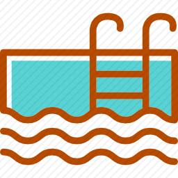 游泳池图标