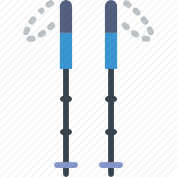 登山杖图标