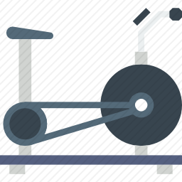 健身自行车图标