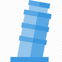 比萨斜塔图标