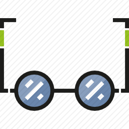 眼镜图标