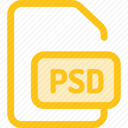 PSD图标