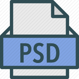 PSD图标