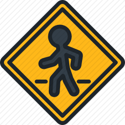 人行横道图标
