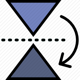 水平镜像图标