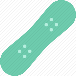 滑雪板图标