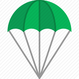 降落伞图标