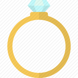 订婚戒指图标