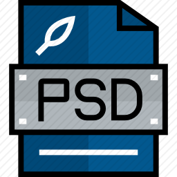 PSD图标