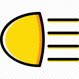 汽车灯图标
