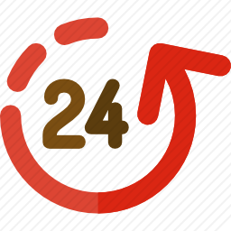 24小时图标