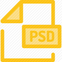 PSD图标