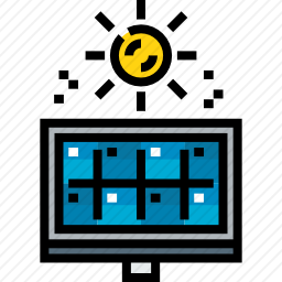 太阳能图标