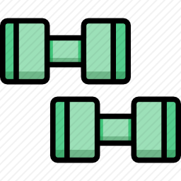 哑铃图标