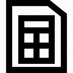 <em>XLSX</em>文件图标