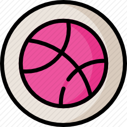 Dribbble图标