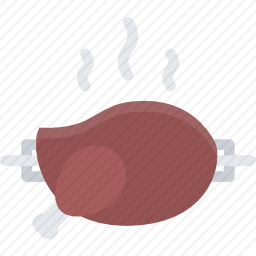 烤鸡图标