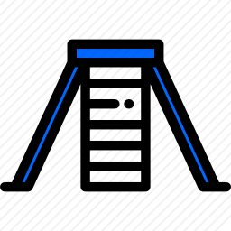 滑梯图标