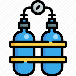 氧气罐图标