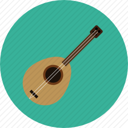 墨西哥传统吉他图标