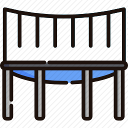 蹦床图标