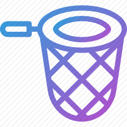捞渔网图标