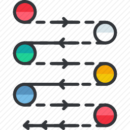工作流程图标