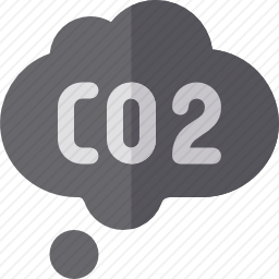 二氧化碳图标