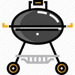 烧烤炉图标