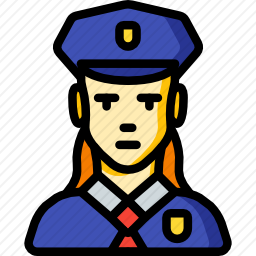 女警察图标