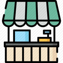 食品摊位图标