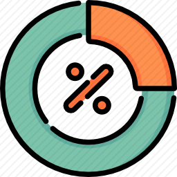 百分比图标