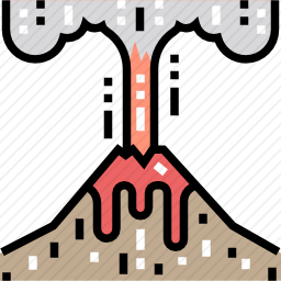 火山图标