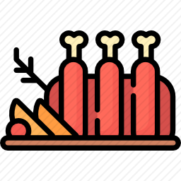 排骨图标