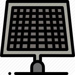 太阳能电池板图标