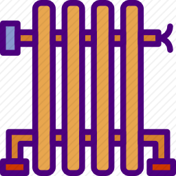 暖气片图标