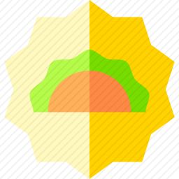 墨西哥玉米薄饼卷图标