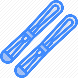 滑雪板图标