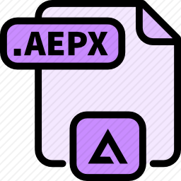 <em>aepx</em><em>文件</em>图标