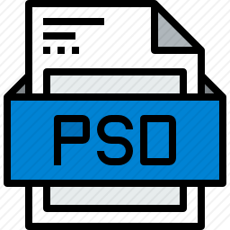 PSD图标