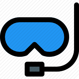 潜水面罩图标
