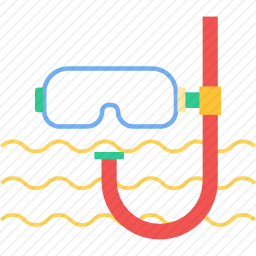 潜水面罩图标