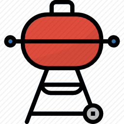 烧烤炉图标