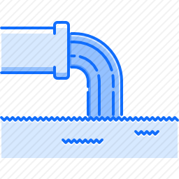 废水图标
