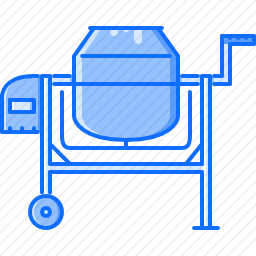 混凝土搅拌机图标
