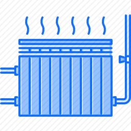 暖气片图标