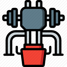 力量训练器材图标