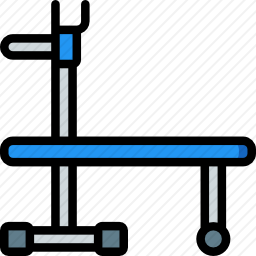 健身椅图标