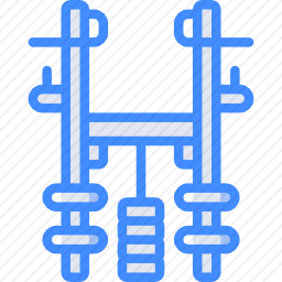 力量训练器材图标