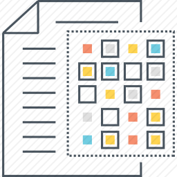 资料分析图标